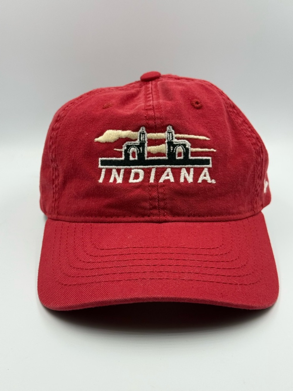 Zephyr Indiana Hoosiers Adjustable Baseball Hat Red Sports 100% Cotton Unisex